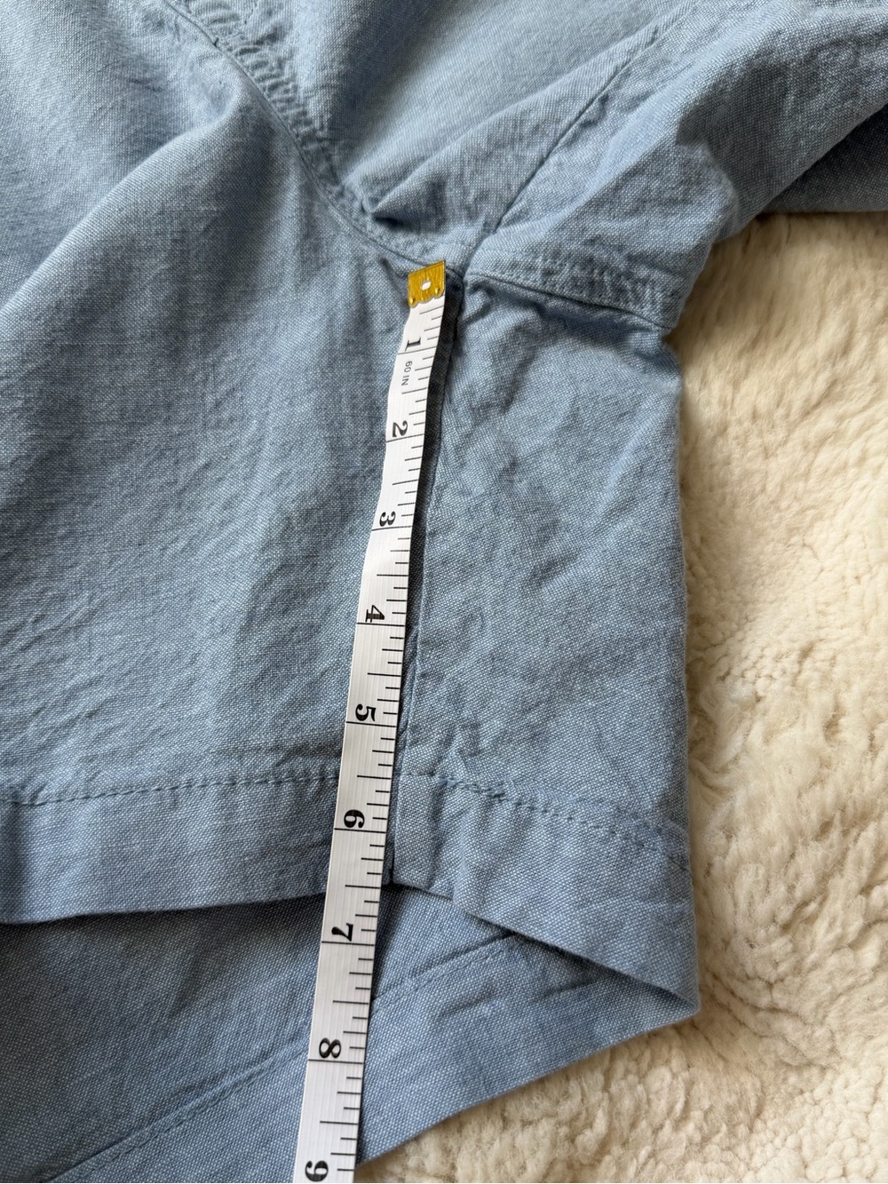 Old Navy Men’s Light Blue Linen-Blend Jogger Shorts - L - Picture 13 of 13